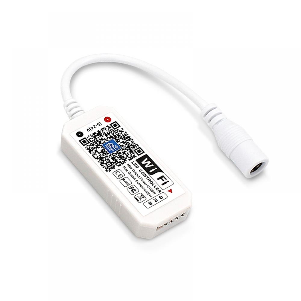 5-24V Mini WiFi RGB LED Controller Max 100W
