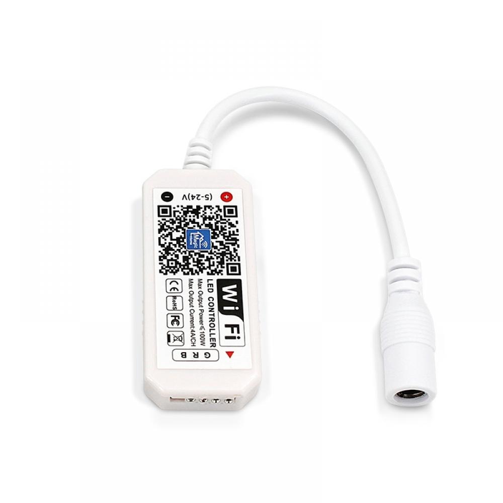 5-24V Mini WiFi RGB LED Controller Max 100W