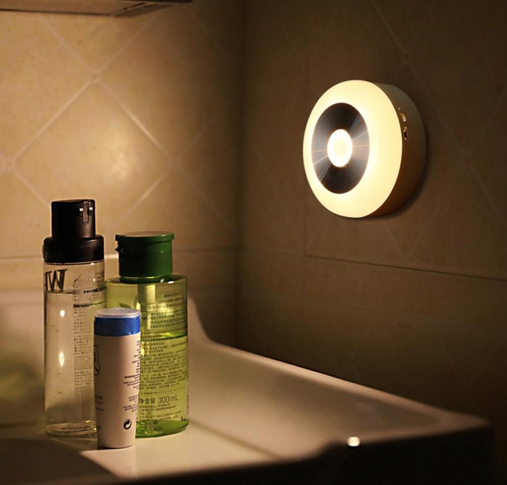 LED Motion Sensor Night Light Battery Operated