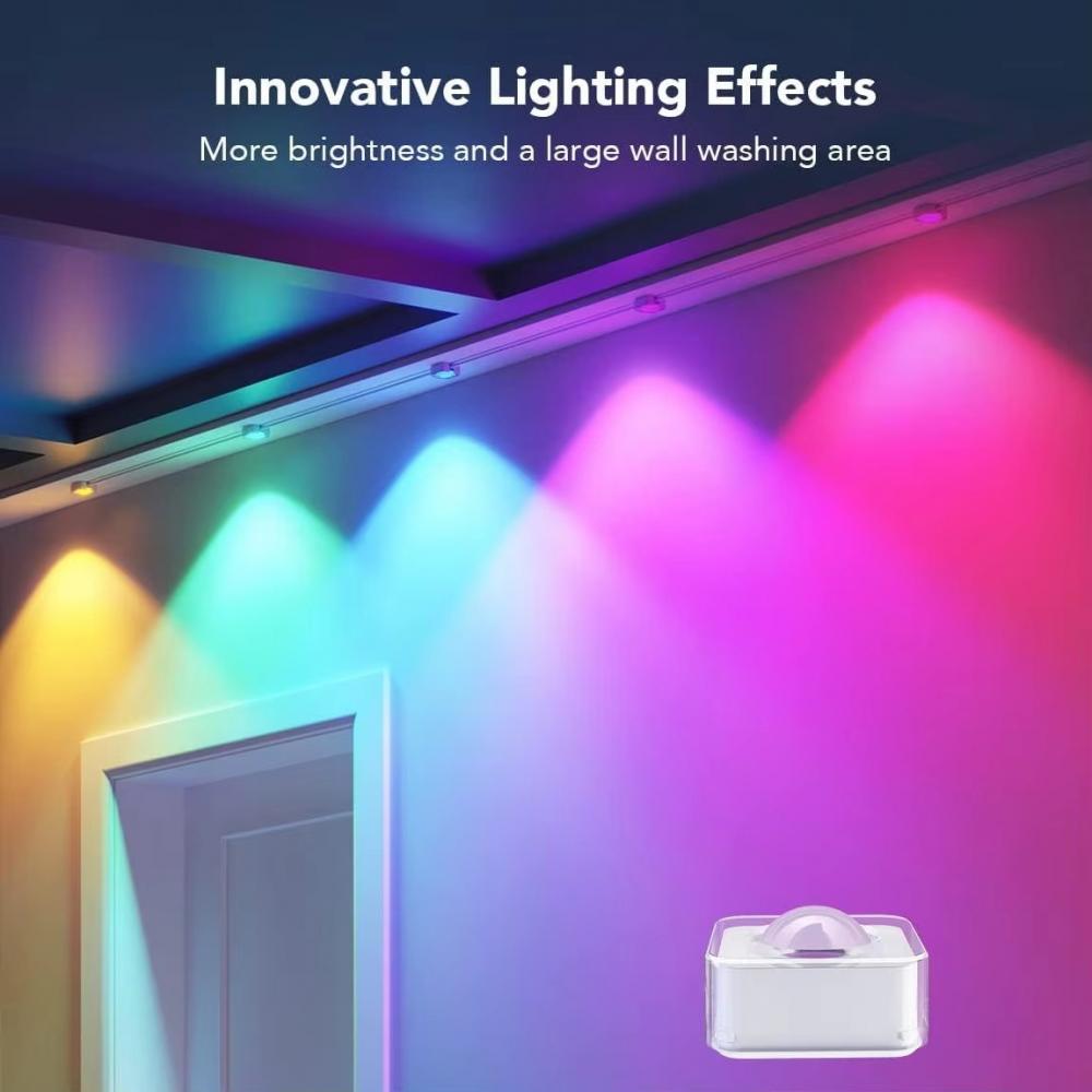 100ft 60led Smart RGBIC Permanent Outdoor Eaves Light