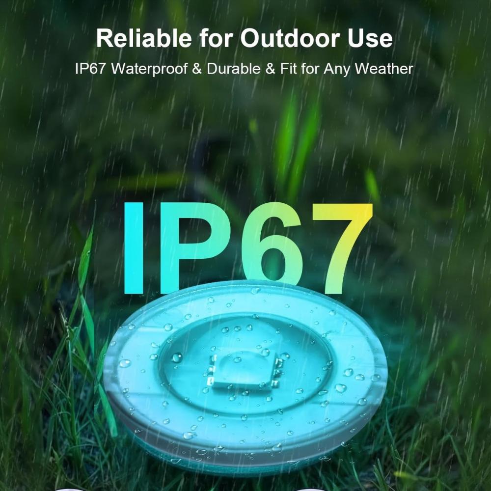 200ft 100led Smart RGB Outdoor Lights IP67