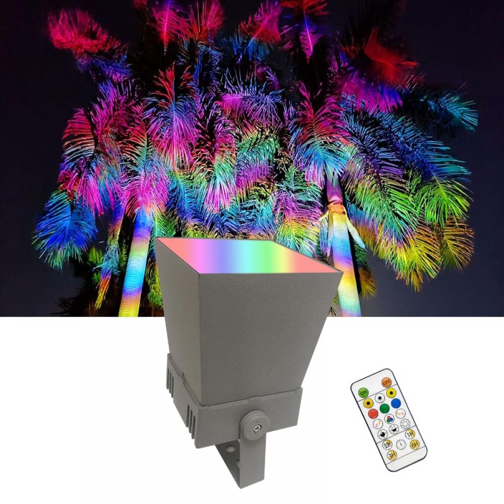 Waterproof RGB LED Flood Light 30W Remote Control