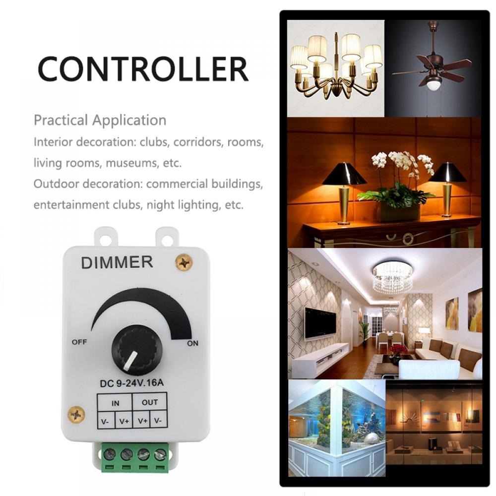 DC9-24V LED Dimmer Switch 16A