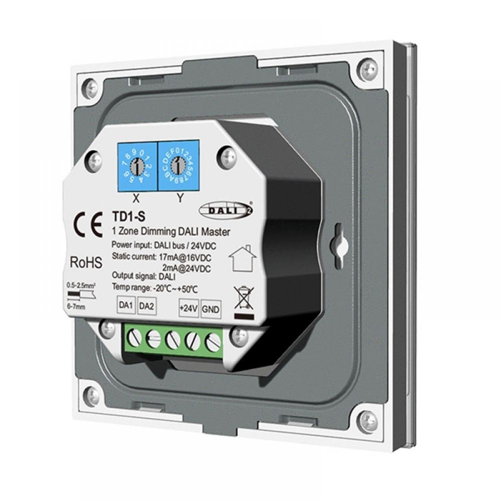 TD1-S 1 24VDC 1 Zone Dimming DALI Master White