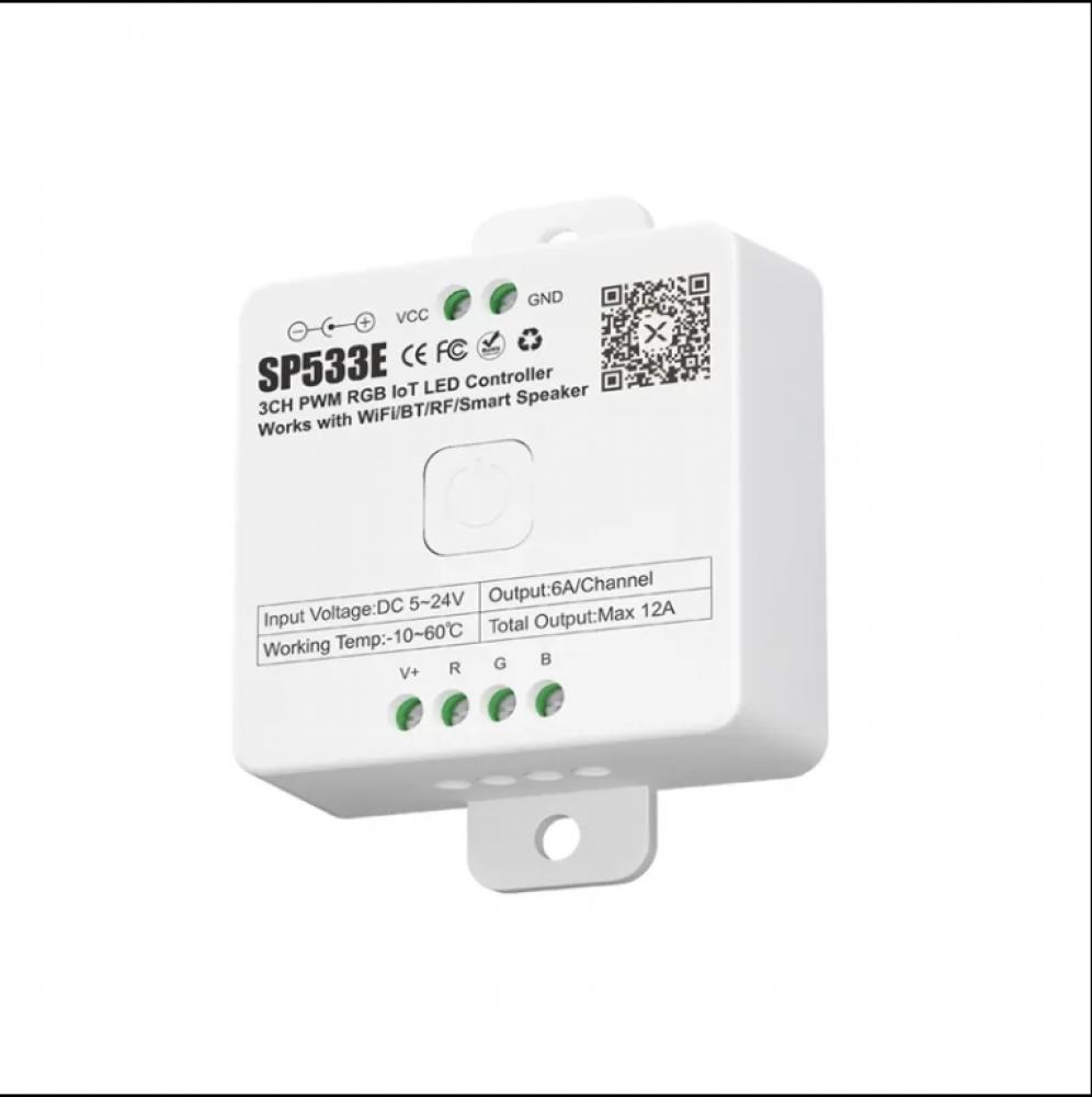 5-24V SP533E 3CH PWM RGB IoT LED Controller Max 12A