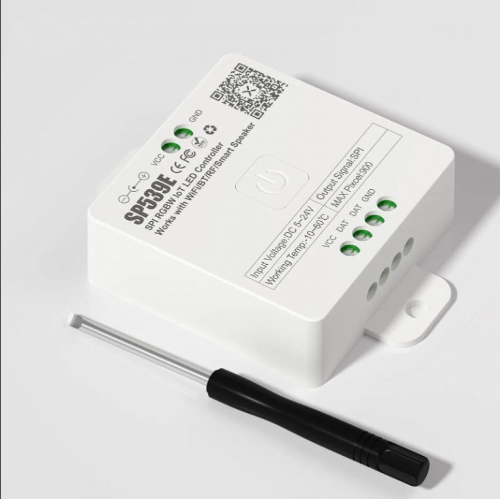 5-24V SP539E SPI RGBW IoT LED Controller Max Pixel 900