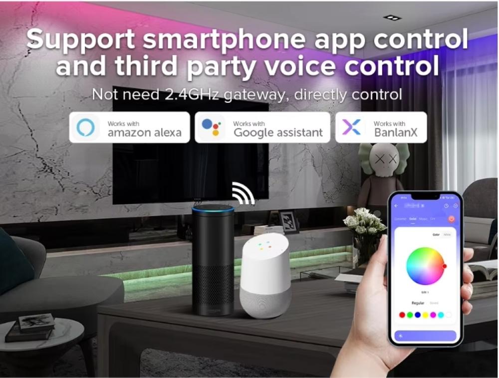 5-24V SP539E SPI RGBW IoT LED Controller Max Pixel 900