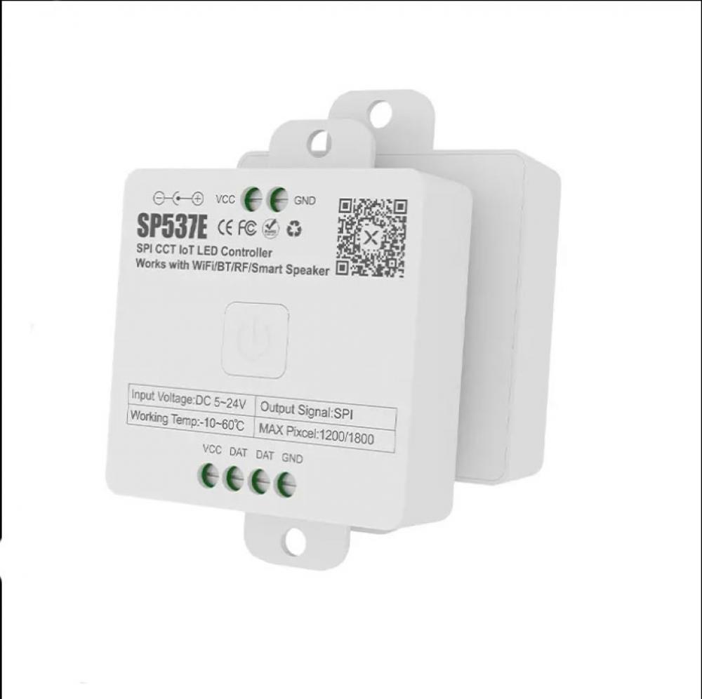 5-24V SP537E SPI CCT IoT LED Controller Max Pixel 1200/1800