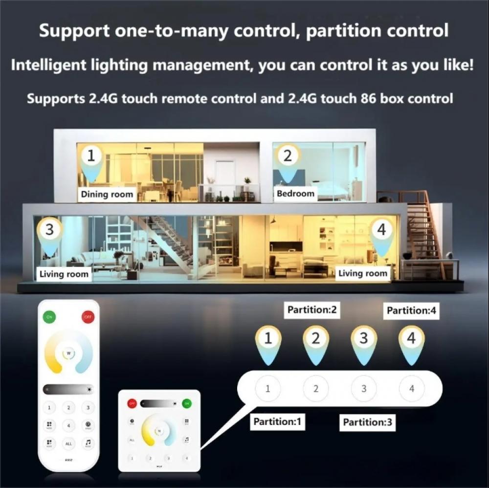 5-24V SP537E SPI CCT IoT LED Controller Max Pixel 1200/1800