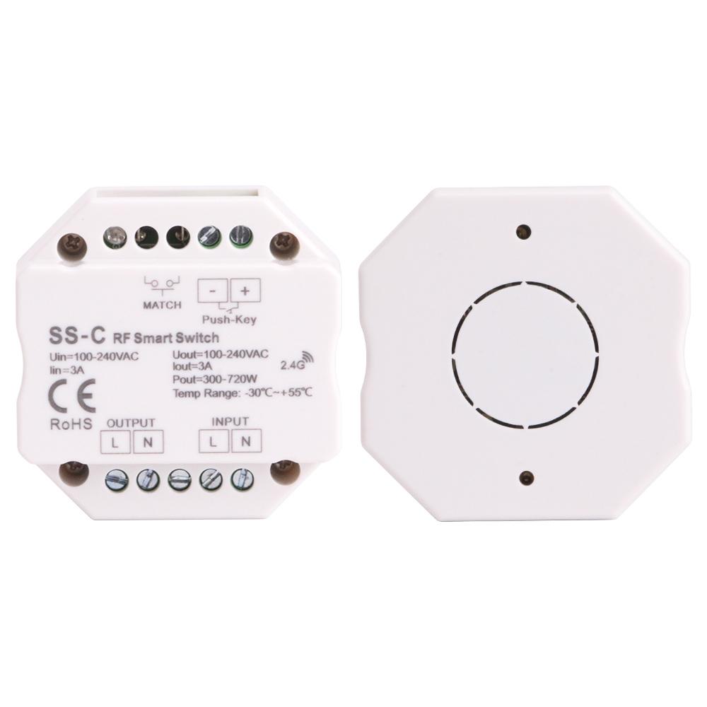 AC100-240V SS-C RF Smart Switch 2.4G