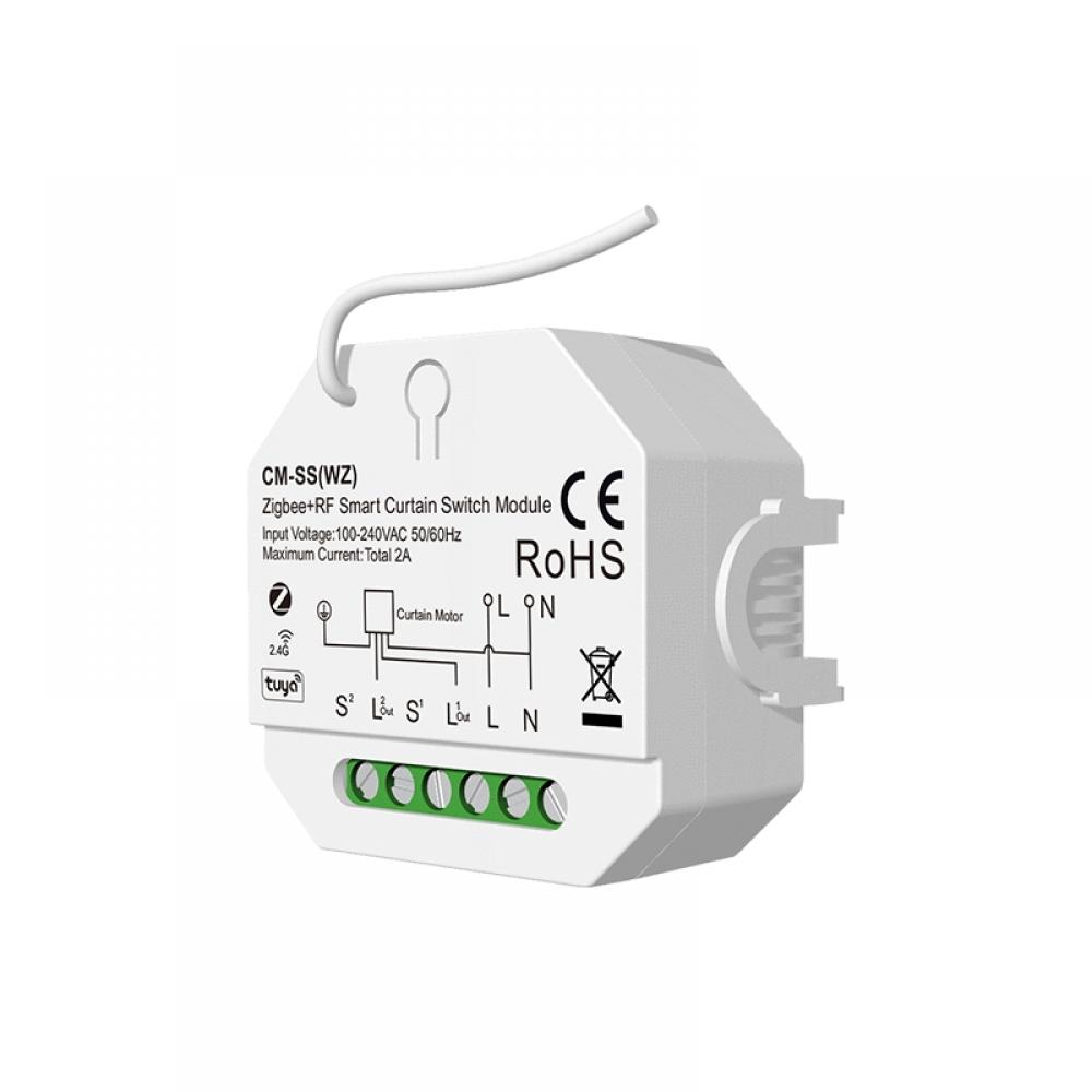 وحدة تبديل الستارة الذكية CM-SS(WZ) Zigbee + RF AC100-240V