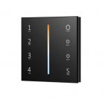 AC100-240V T12-1 4 Zones Dual Color DMX512 Master & RF Remote 2.4G Is it compatible with DMX controllers?