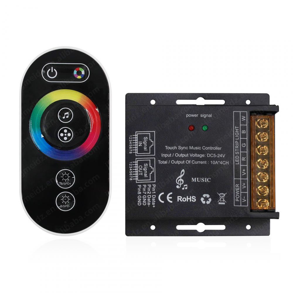 DC5-24V Touch Sync Music Controller 10A*3CH