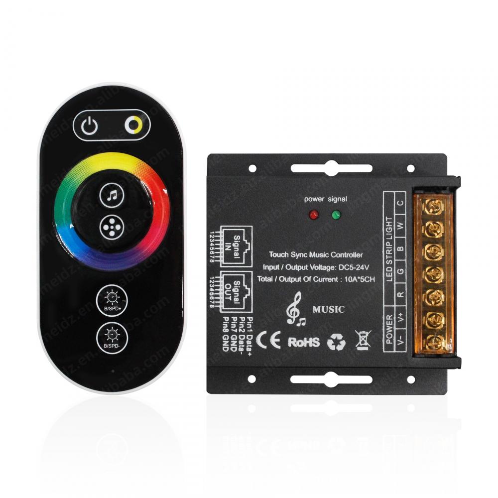 DC5-24V Touch Sync Music Controller 10A*3CH