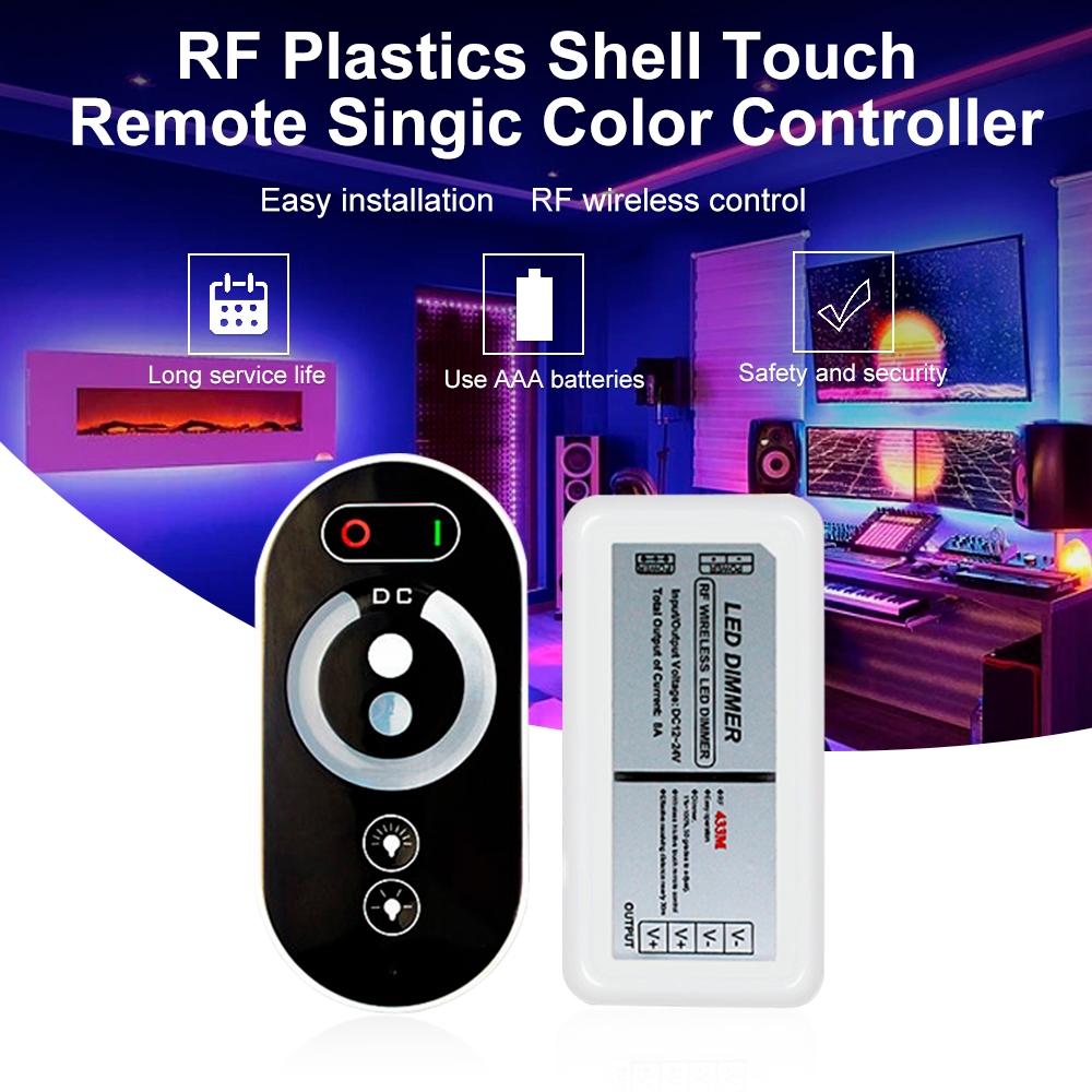 DC12-24V RF Touch Remote LED Dimmer