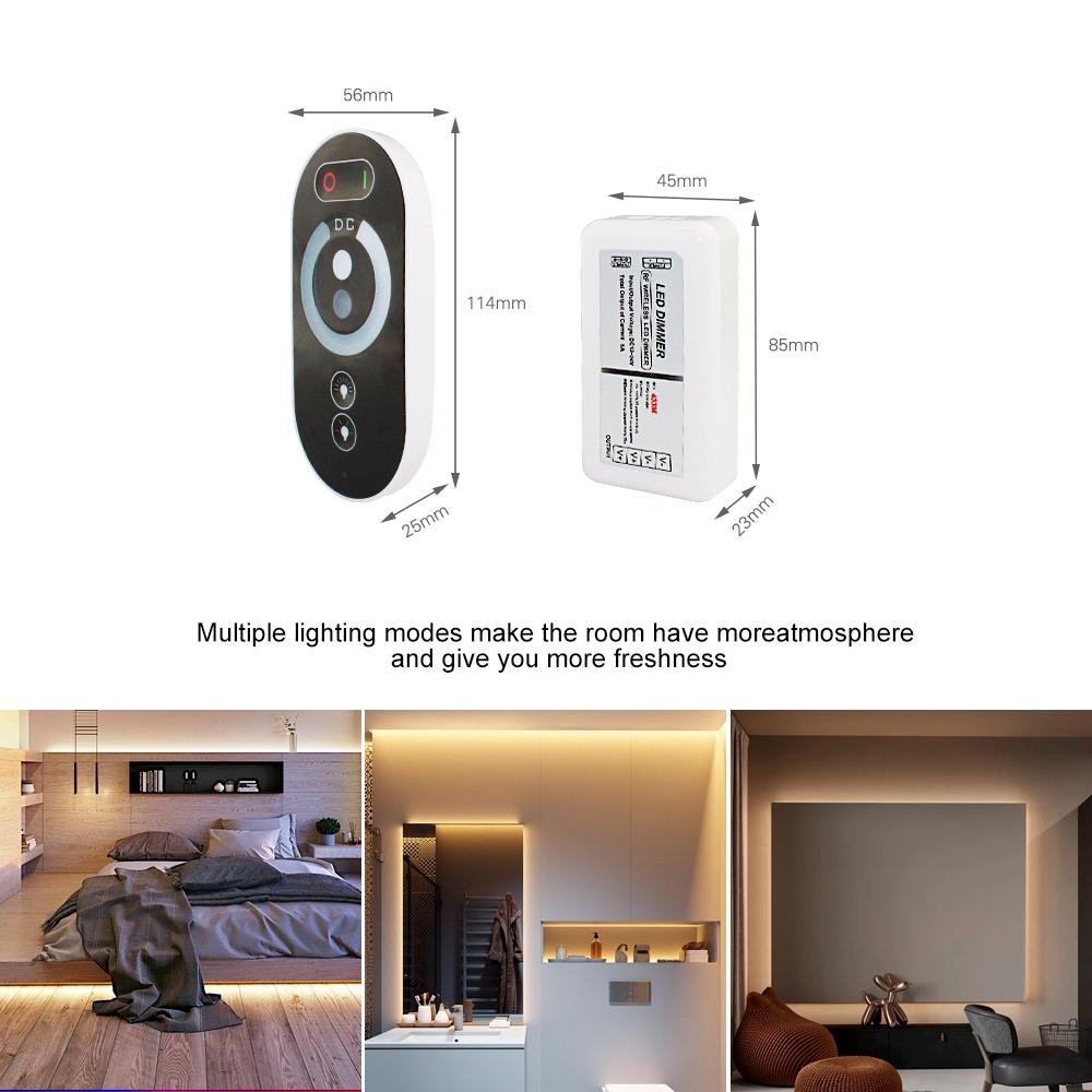 DC12-24V RF Touch Remote LED Dimmer