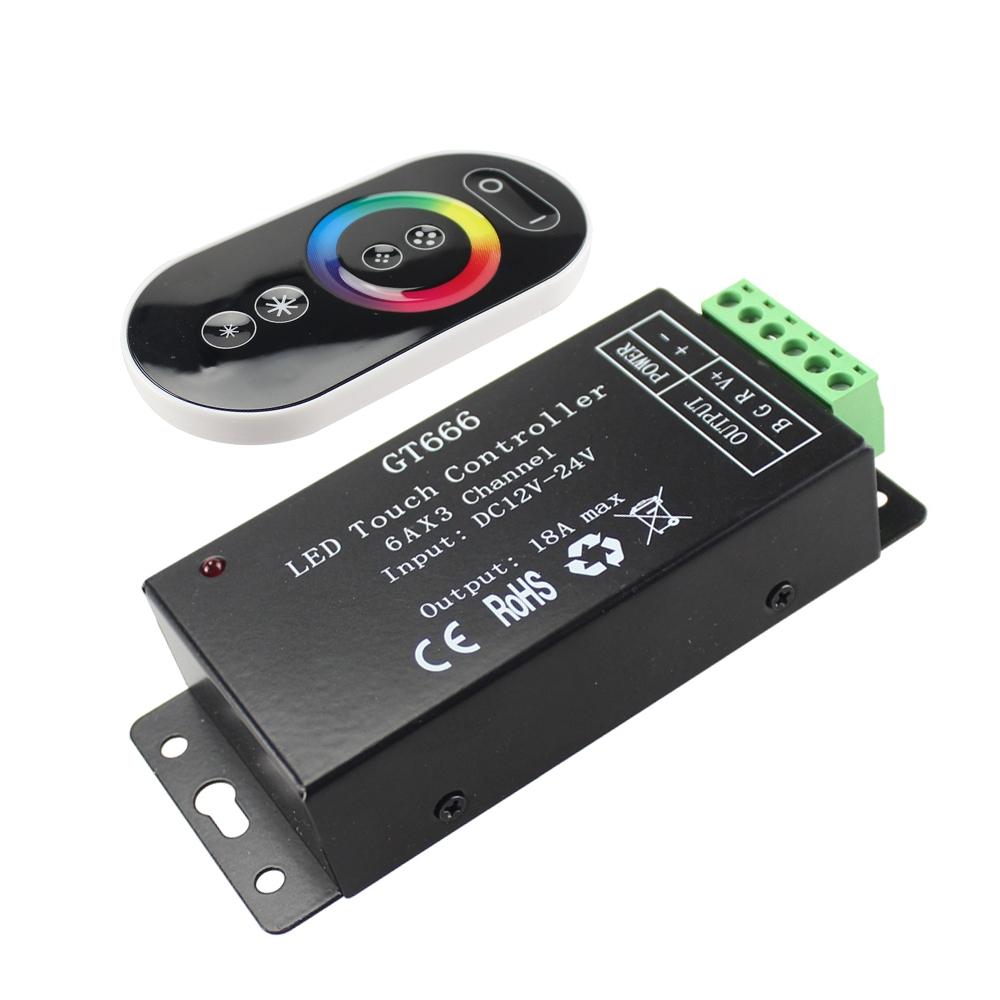 DC12V-24V GT666 LED Touch Controller Max 18A