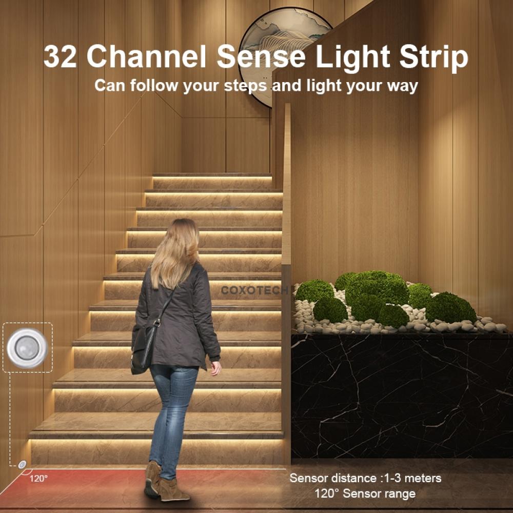 V2-STEP-1002 32 Step LED Stair Induction Controller Motion Sensor