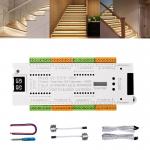 V2-STEP-1002 Intelligent Motion Sensor LED Stair Light Controller 32Step Is this controller compatible with 12V and 24V systems?