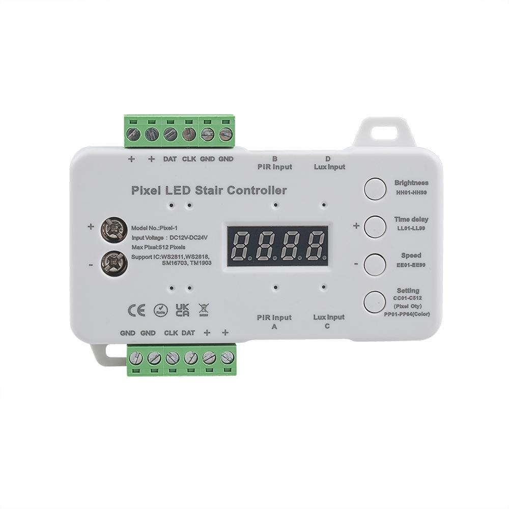 DC12V-24V Pixel LED Stair Controller Daylight Sensor