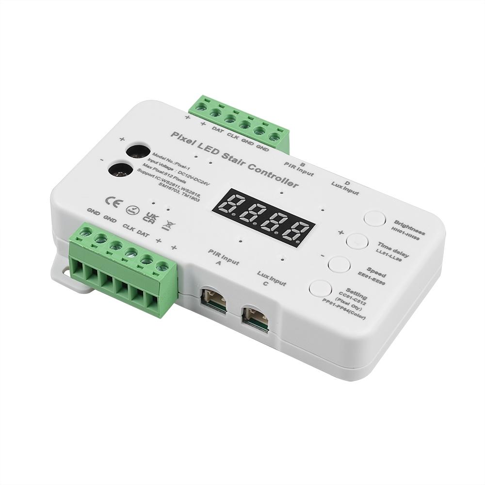 DC12V-24V Pixel LED Stair Controller Daylight Sensor