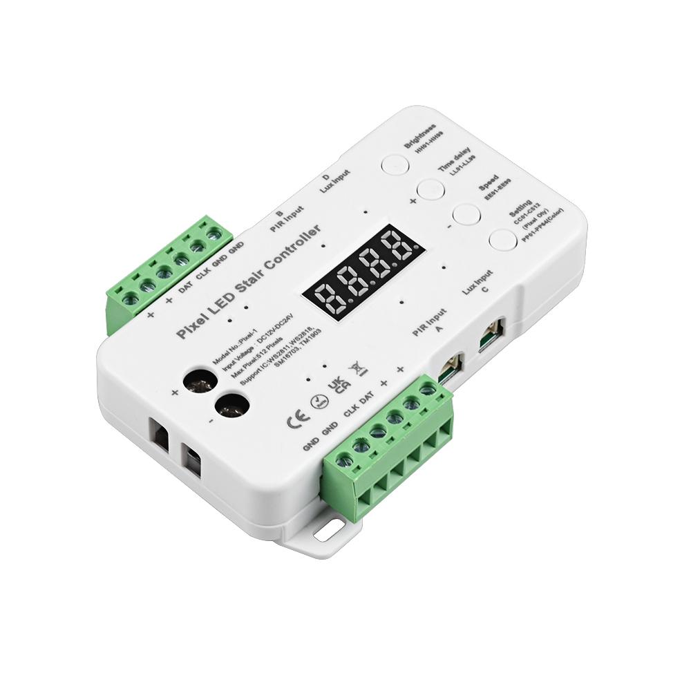 DC12V-24V Pixel LED Stair Controller Daylight Sensor