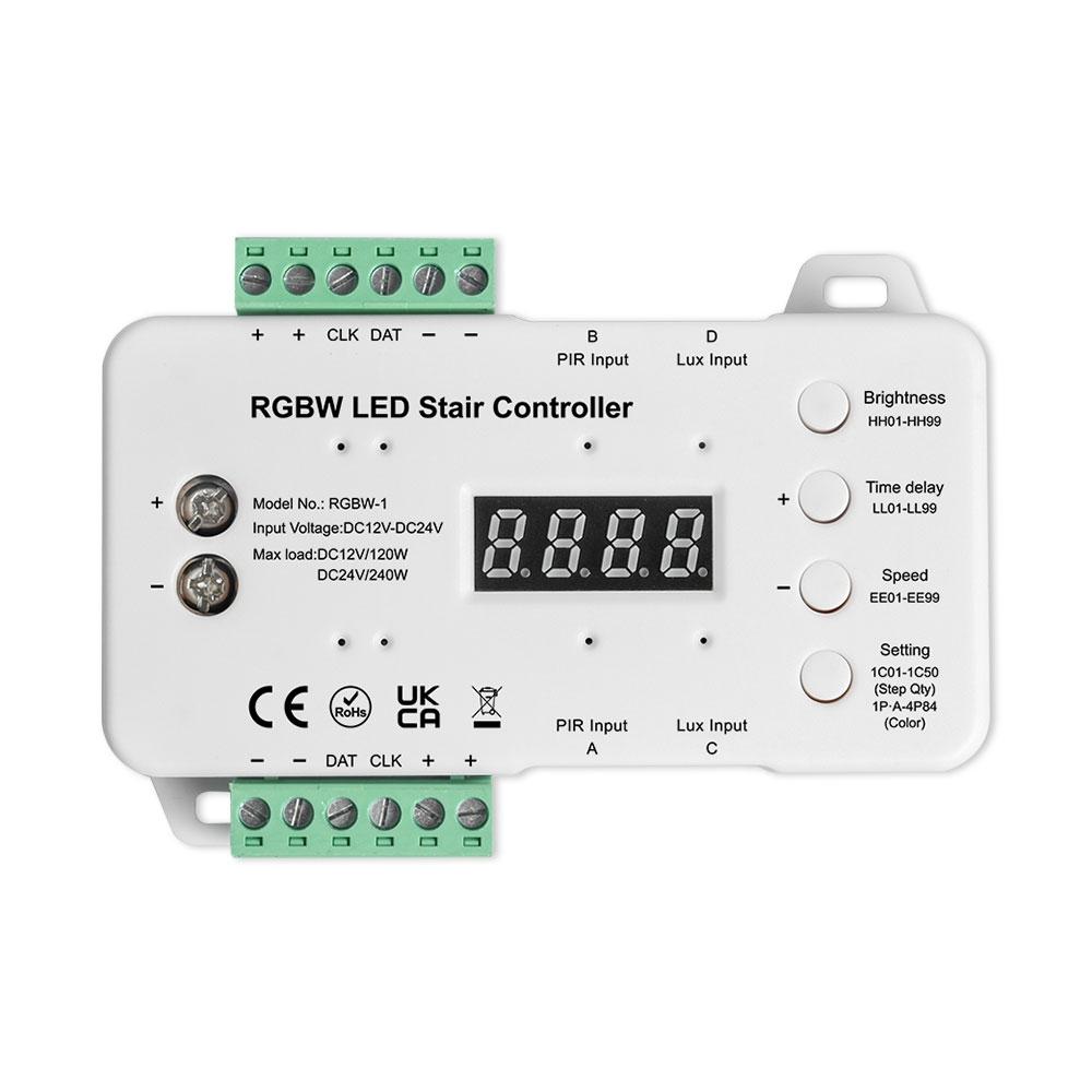 Smart RGBW LED Stair Controller PIR Sensor