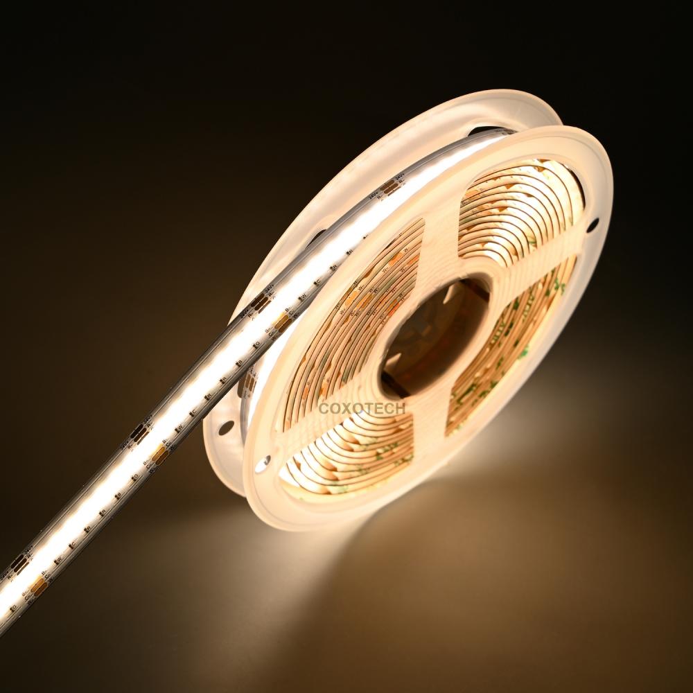 1meter 24V 960 LEDs RGB COB Strip Light 10mm 18W/M