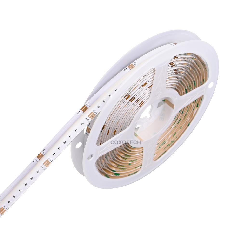 1meter 24V 960 LEDs RGB COB Strip Light 10mm 18W/M