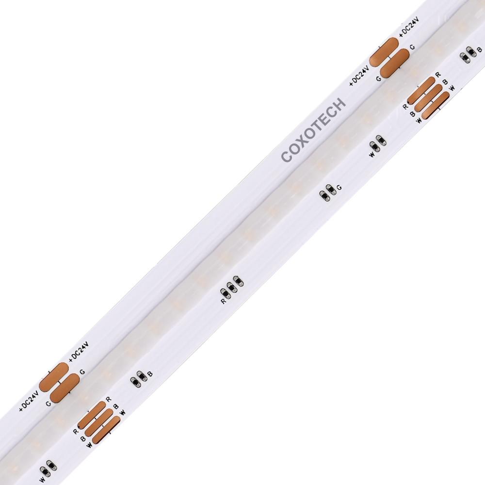 1meter 24V 896 LEDs RGBW COB Strip Light 12mm 16W/M
