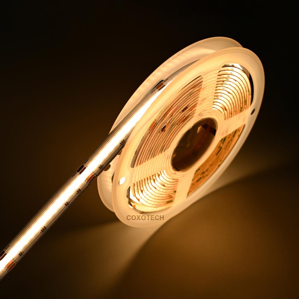 1meter 24V 896 LEDs RGBW COB Strip Light 12mm 16W/M