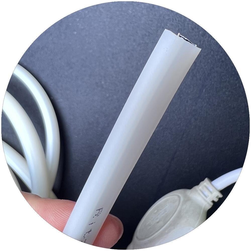 1meter 6x10mm AC230V COB LED Neon Strip PVC