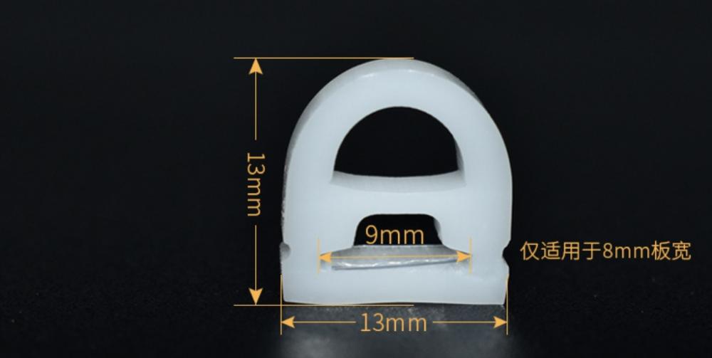 1meter D13x13mm Silicone Neon Tube Profile Only