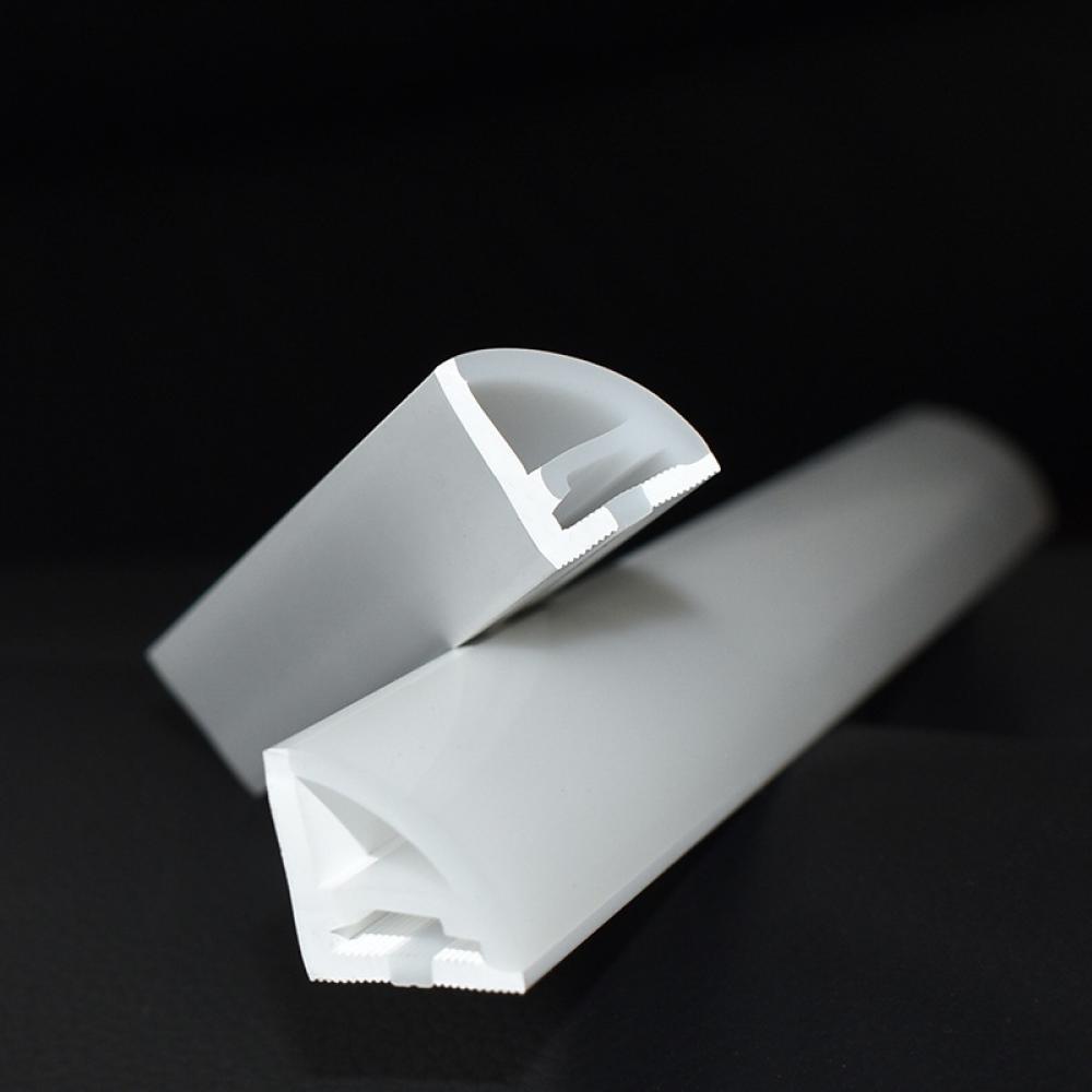 1meter R16x16mm Right-angle Silicone Neon Tube Profile Only