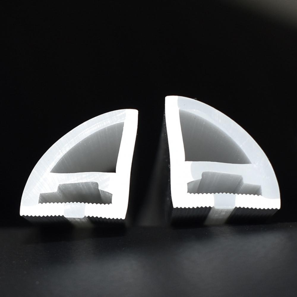 1meter R16x16mm Right-angle Silicone Neon Tube Profile Only