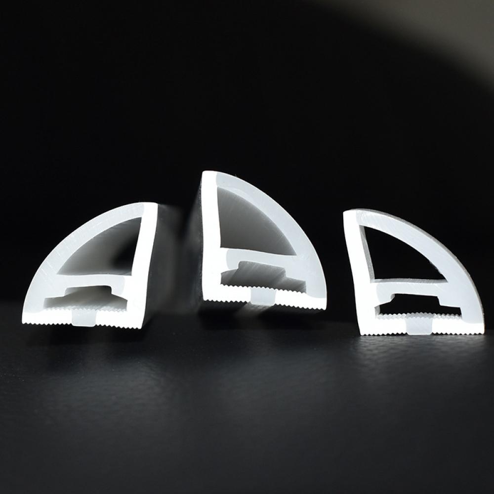 1meter R16x16mm Right-angle Silicone Neon Tube Profile Only