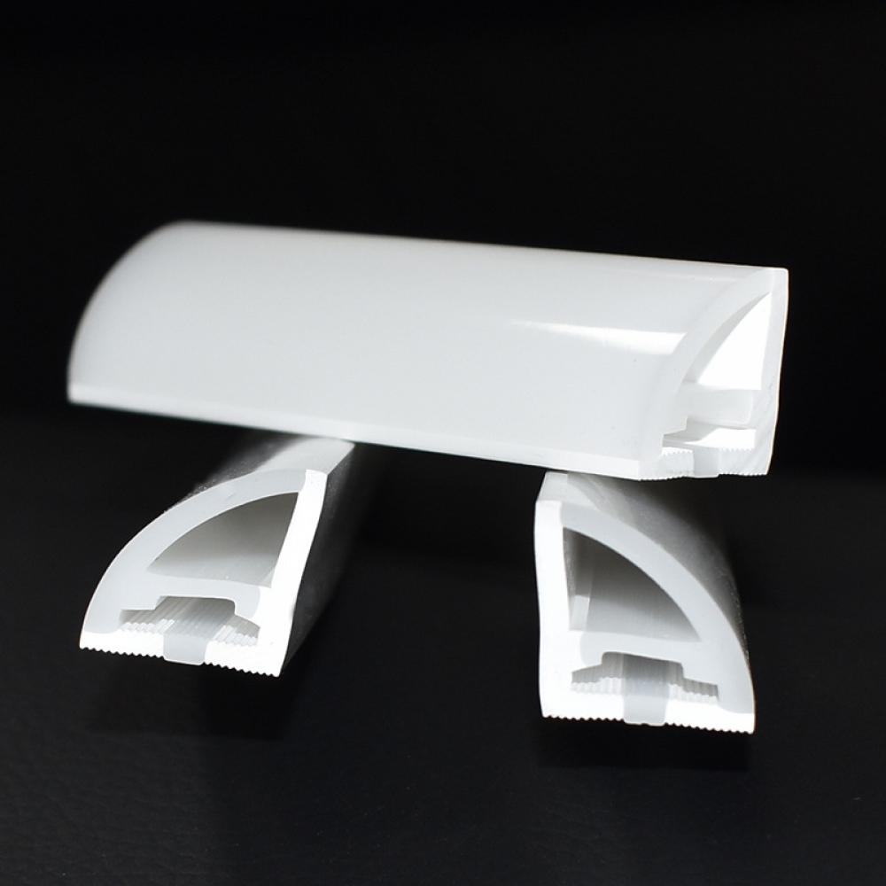 1meter R16x16mm Right-angle Silicone Neon Tube Profile Only