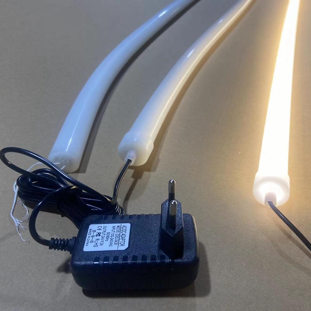 1meter D22x22mm Silicone Neon Tube Profile Only