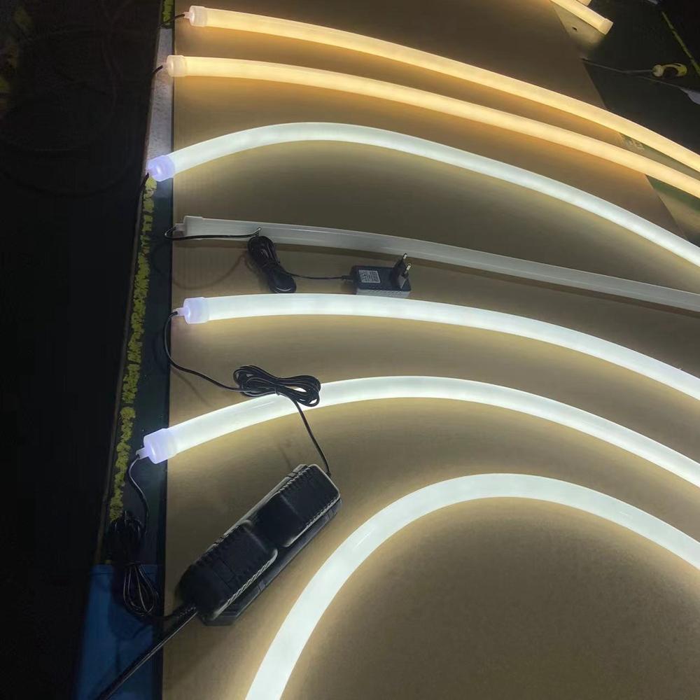 1meter D22x22mm Silicone Neon Tube Profile Only