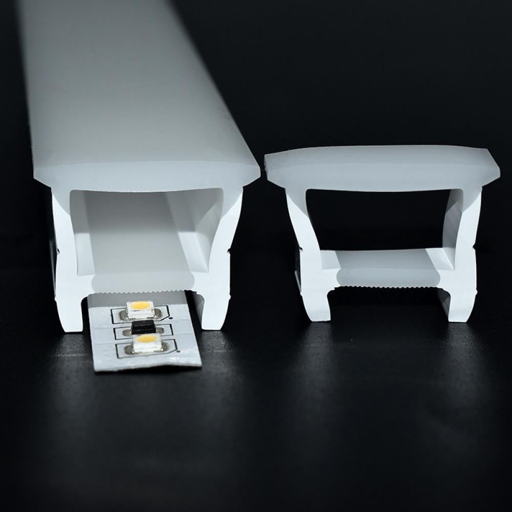 1meter 20x20mm Silicone Neon Tube Profile Only