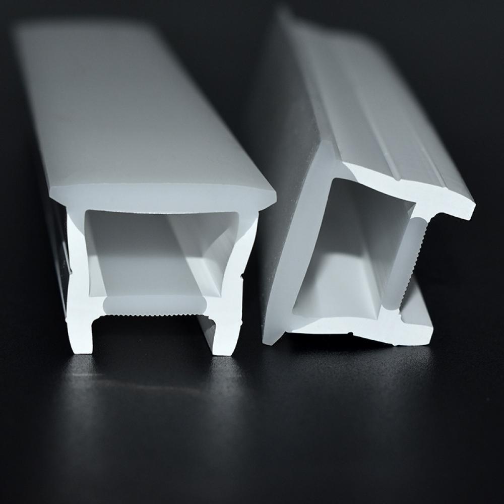 1meter 20x20mm Silicone Neon Tube Profile Only