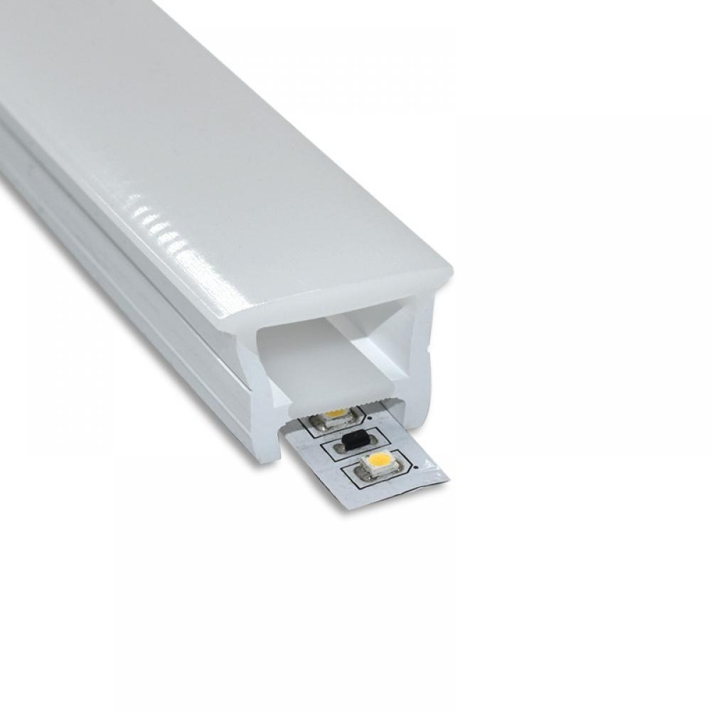1meter 20x20mm Silicone Neon Tube Profile Only
