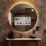 Can the mirror be used in wet environments?