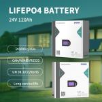 Is the battery suitable for wall-mounted installations?